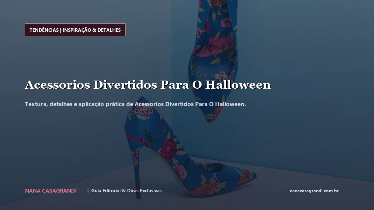 Detalhes de textura e aplicação do Acessorios Divertidos Para O Halloween