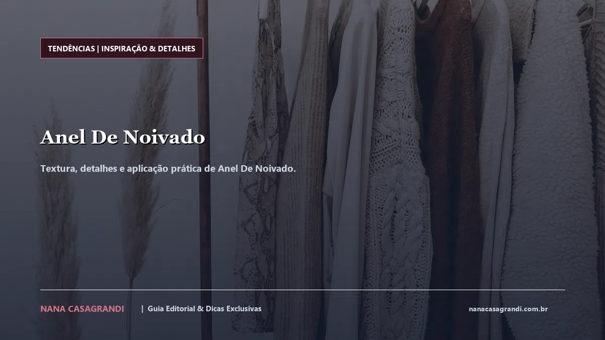 Detalhes de textura e aplicação do Anel De Noivado