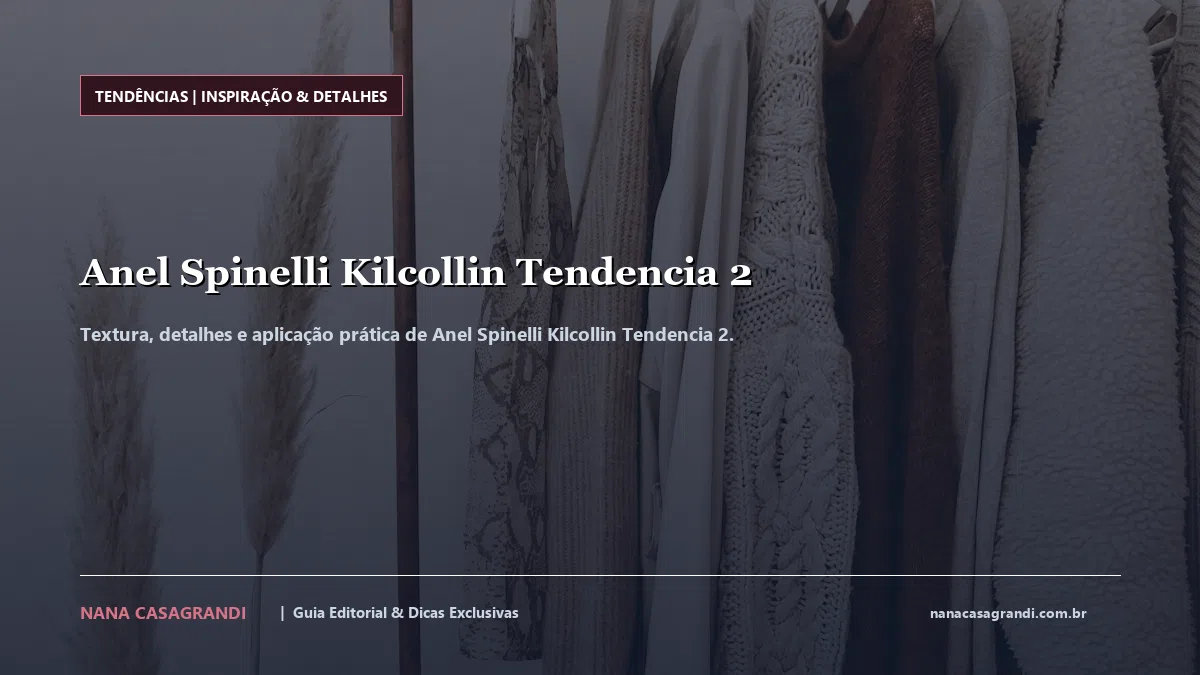 Detalhes de textura e aplicação do Anel Spinelli Kilcollin Tendencia 2