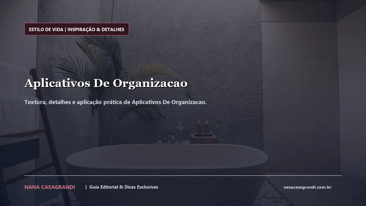 Detalhes de textura e aplicação do Aplicativos De Organizacao
