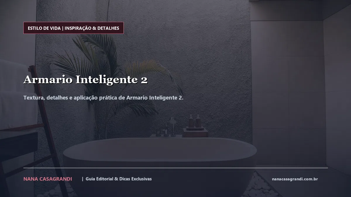 Detalhes de textura e aplicação do Armario Inteligente 2