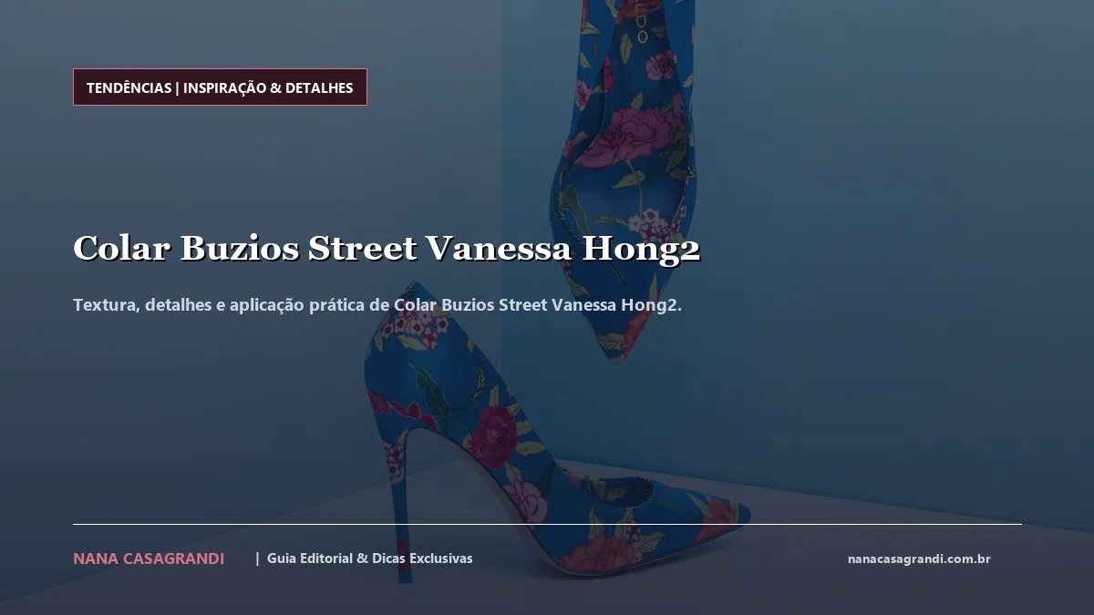 Detalhes de textura e aplicação do Colar Buzios Street Vanessa Hong2