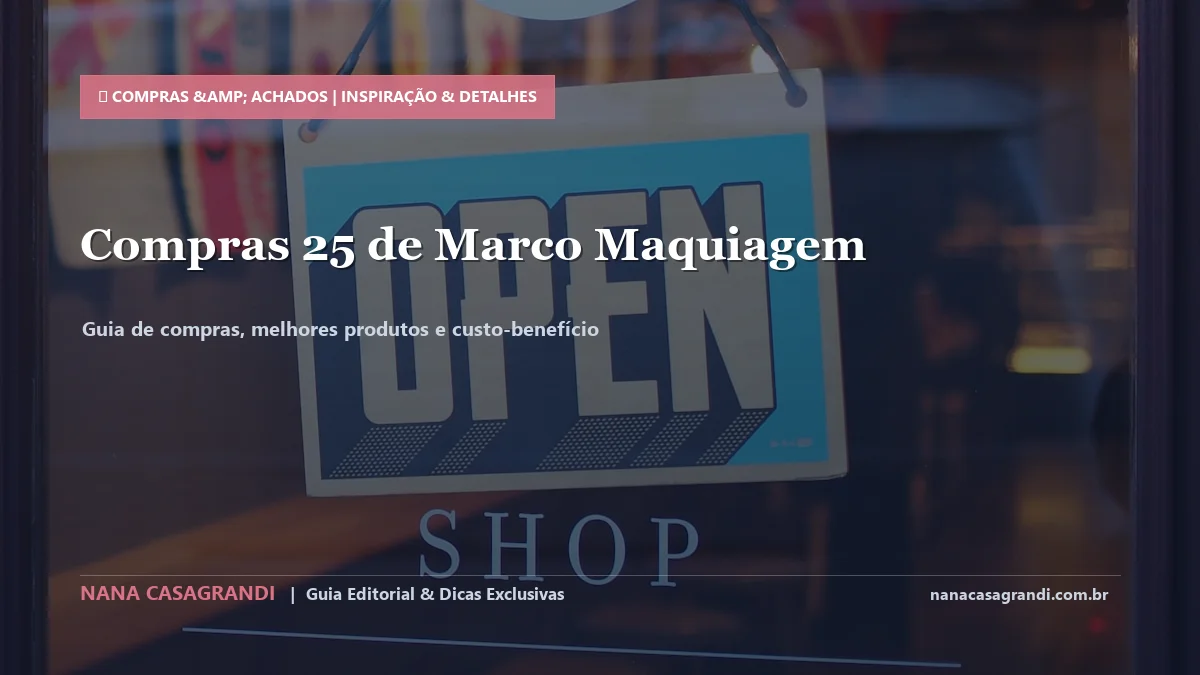 Detalhes de textura e aplicação do Maquiagem Barata na 25 de Março