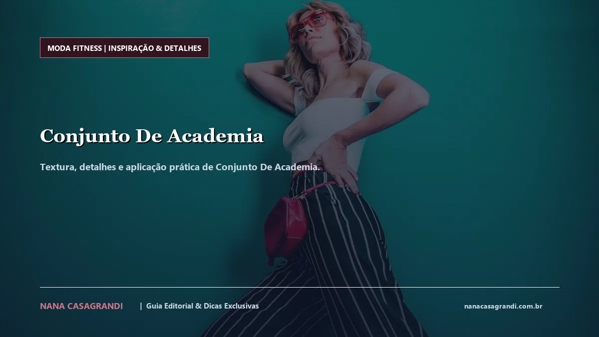 Detalhes de textura e aplicação do Conjunto De Academia