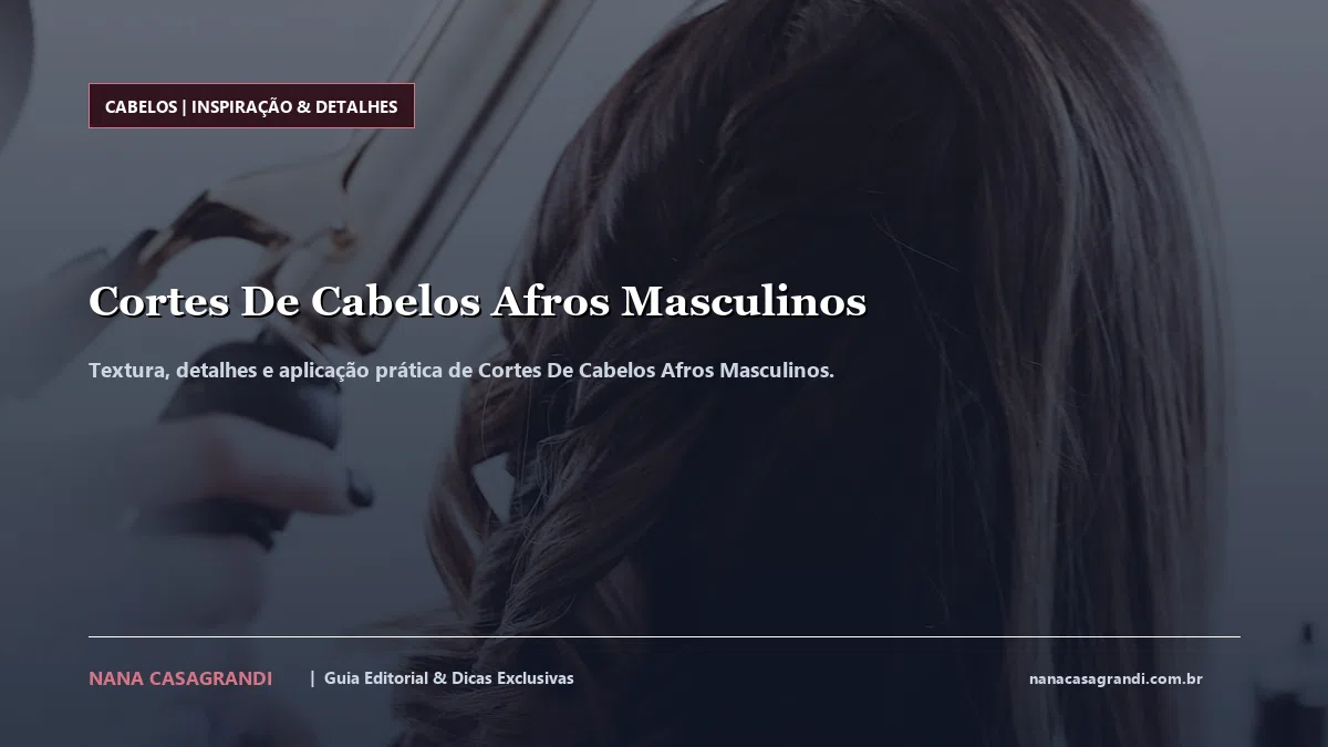 Detalhes de textura e aplicação do Cortes De Cabelos Afros Masculinos