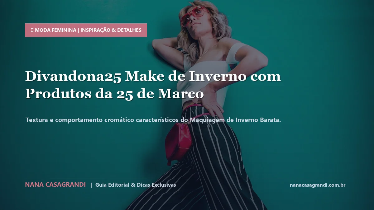 Detalhes de textura e aplicação do Maquiagem de Inverno Barata