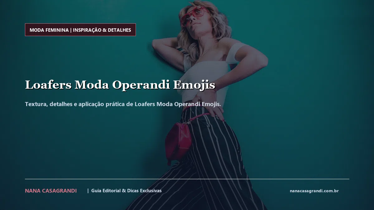 Detalhes de textura e aplicação do Loafers Moda Operandi Emojis