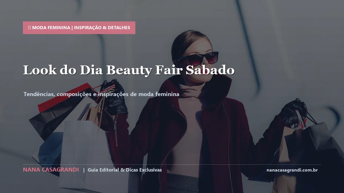 Detalhes de textura e aplicação do Looks com Tênis para Eventos Longos