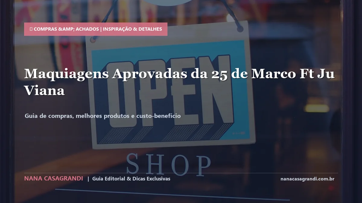 Detalhes de textura e aplicação do Maquiagens Aprovadas da 25 de Março