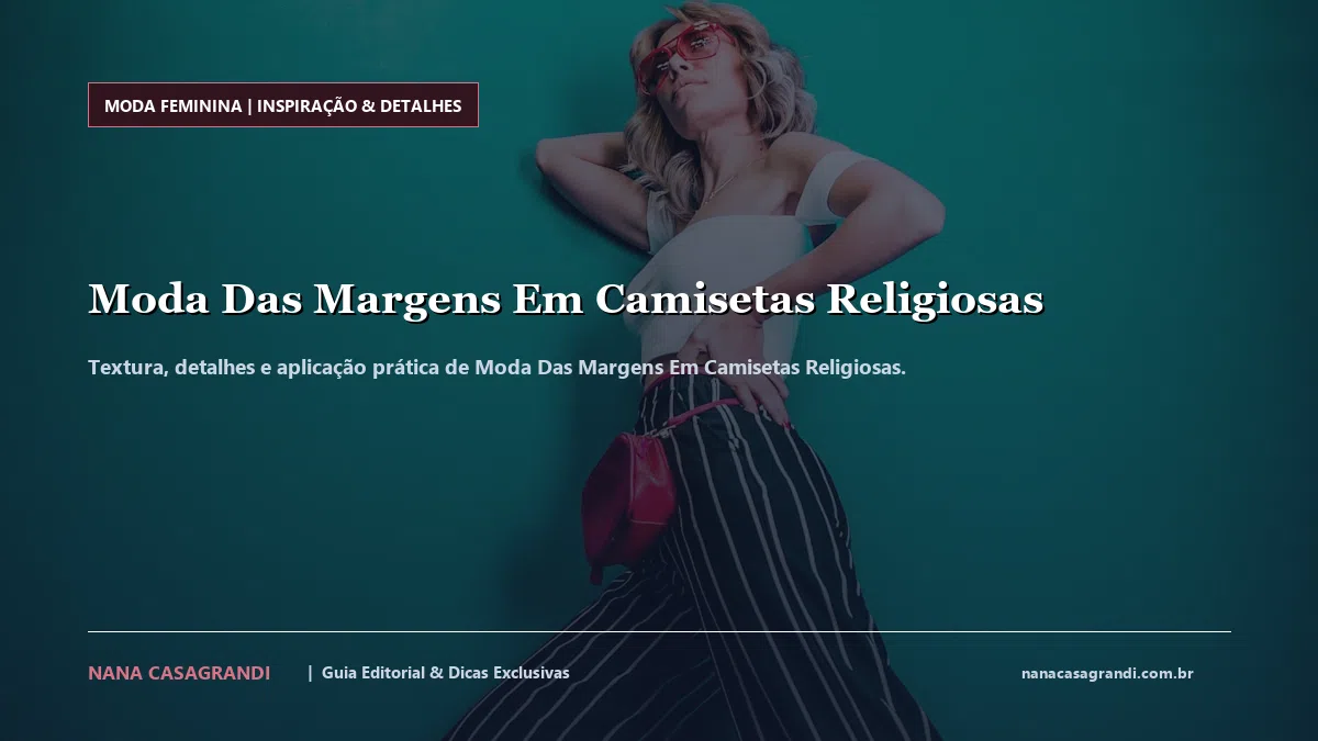 Detalhes de textura e aplicação do Moda Das Margens Em Camisetas Religiosas