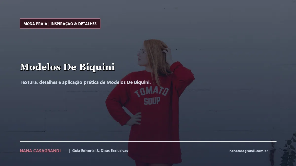 Detalhes de textura e aplicação do Modelos De Biquini