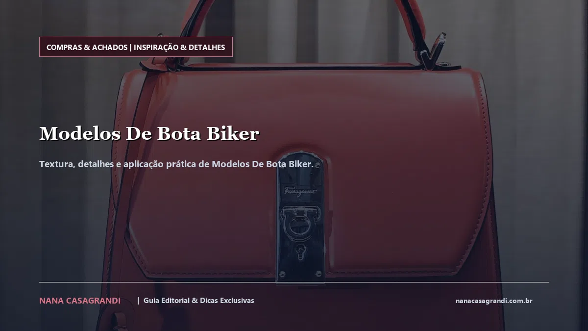 Detalhes de textura e aplicação do Modelos De Bota Biker