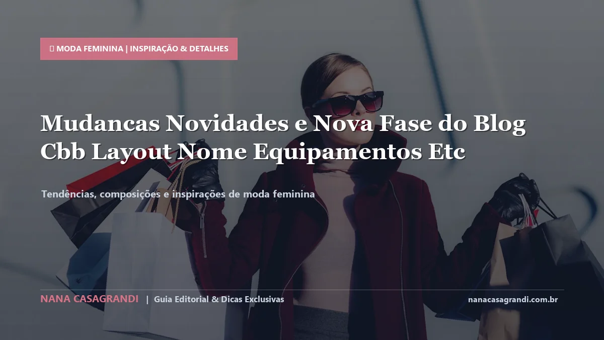 Detalhes de textura e aplicação do Criação de Conteúdo para Blogs de Moda