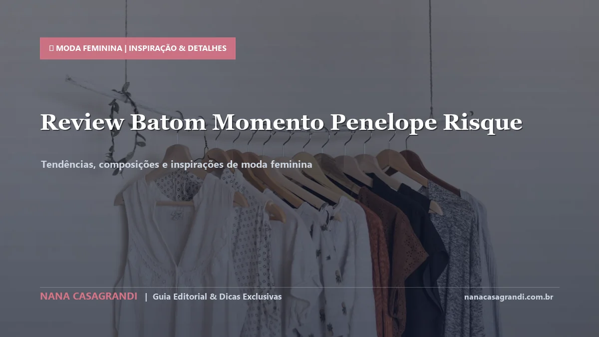 Detalhes de textura e aplicação do Batom Momento Penélope Risqué