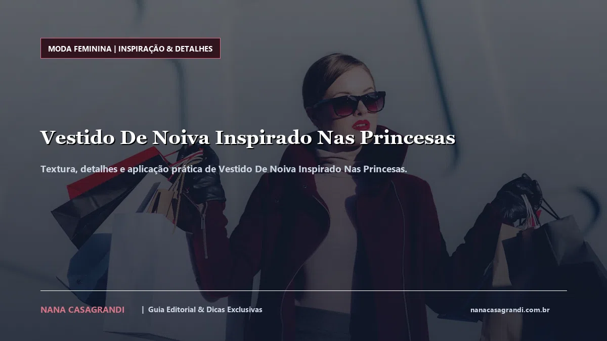 Detalhes de textura e aplicação do Vestido De Noiva Inspirado Nas Princesas